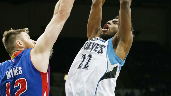 Watch: Andrew Wiggins dunks over Aron Baynes, leaves fan breathless