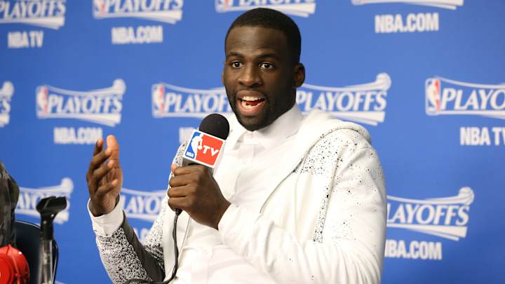 Video: Warriors' Draymond Green asks, then answers his own question