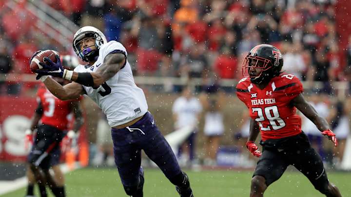 No. 3 TCU outlasts Texas Tech 55-52 on tipped pass
