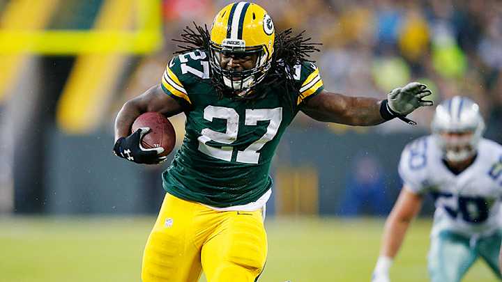 Risers/Sliders: Eddie Lacy returning to form at perfect time for his owners Risers/Sliders: Eddie Lacy returning to form at perfect time for his owners