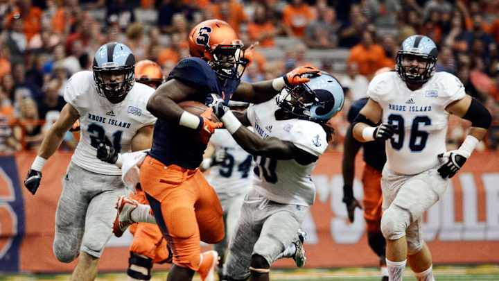 Syracuse routs Rhode Island 47-0