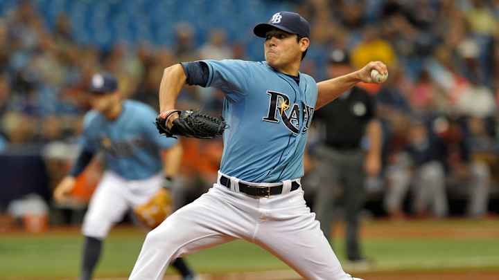 Moore, bullpen help Rays beat Astros 4-3 to complete sweep