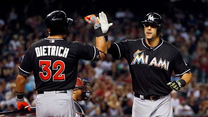 Latos dominates Diamondbacks, Marlins snap skid with 3-0 win