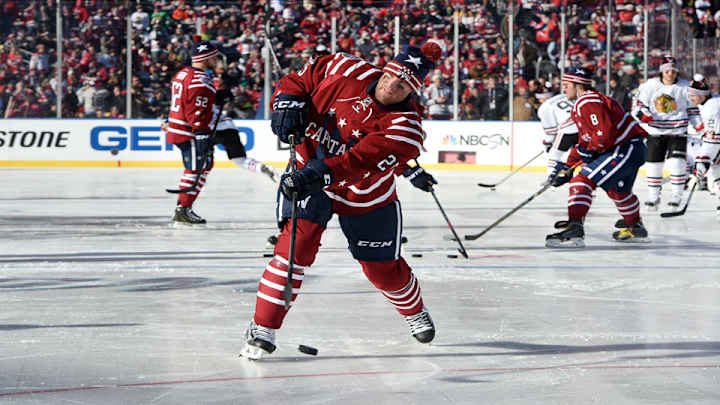 Capitals fans make 'Ice Cheetah' head in honor of Jason Chimera