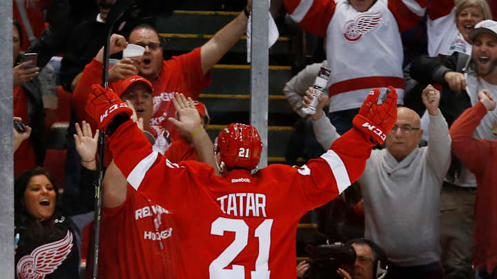 Lightning host Red Wings in Game 7 of 1st-round series