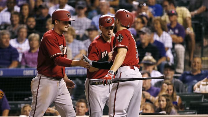 Gosselin, Pollock help D-backs sweep Rockies, 6-4 and 5-3