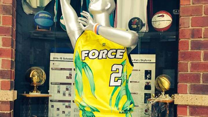 D-League team wearing corn-themed jerseys D-League team wearing corn-themed jerseys