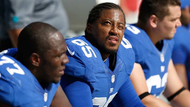 Giants left tackle Will Beatty (rotator cuff) out for season