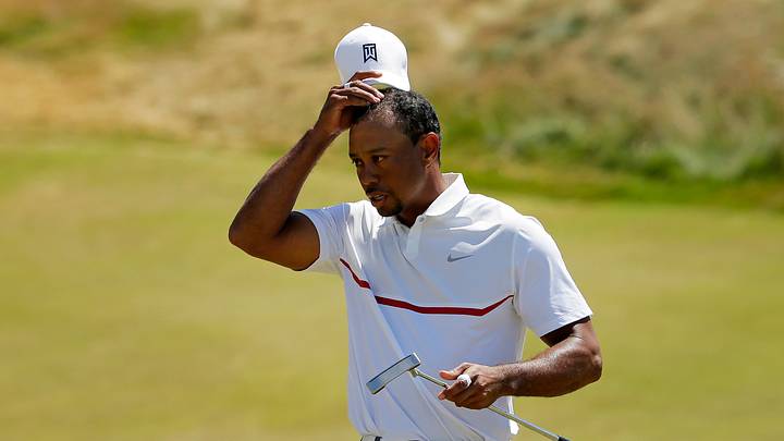 Column: A bit of good in another awful day for Tiger Woods