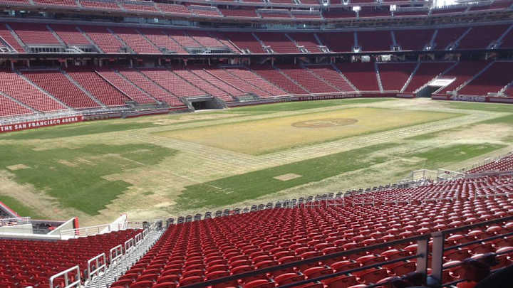 Here's what Levi's Stadium looks like after NHL hockey rink removed Here's what Levi's Stadium looks like after NHL hockey rink removed