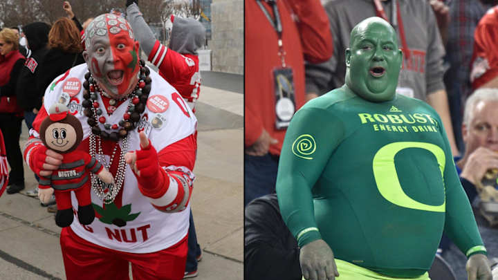 Ohio State-Oregon Superfans