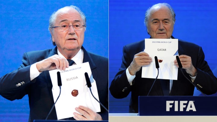 Five years later: Looking back at the day Russia, Qatar World Cup bids won Five years later: Looking back at the day Russia, Qatar World Cup bids won
