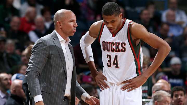 Bucks SF Giannis Antetokounmpo benched after 'coach's decision' Bucks SF Giannis Antetokounmpo benched after 'coach's decision'