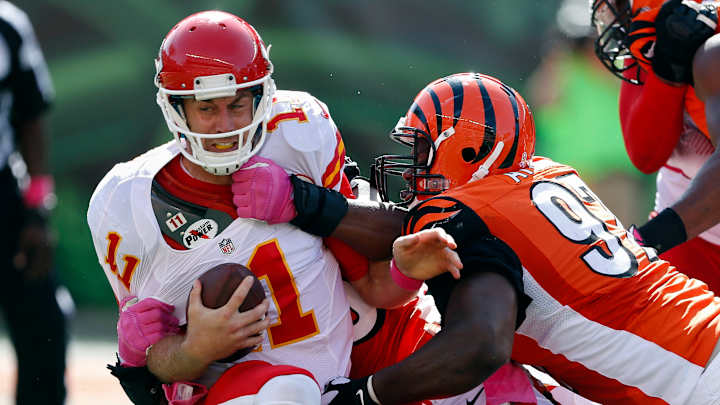 Bengals defensive line back to getting sacks and dancing
