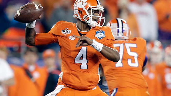 Playoff bound: Clemson beats UNC 45-37 for ACC title