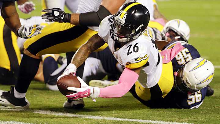 Le'Veon Bell's last-second TD caps Steelers' comeback win over Chargers