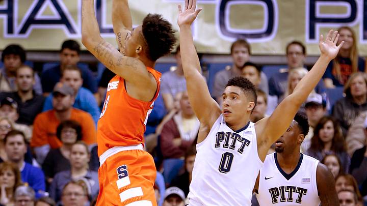 Pittsburgh pulls away late for 72-61 win over Syracuse Pittsburgh pulls away late for 72-61 win over Syracuse