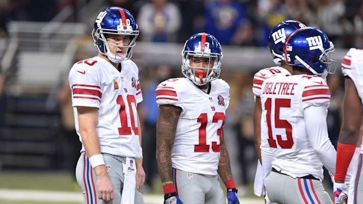 Giants QB Eli Manning 'not concerned' over Madden curse on Odell Beckham