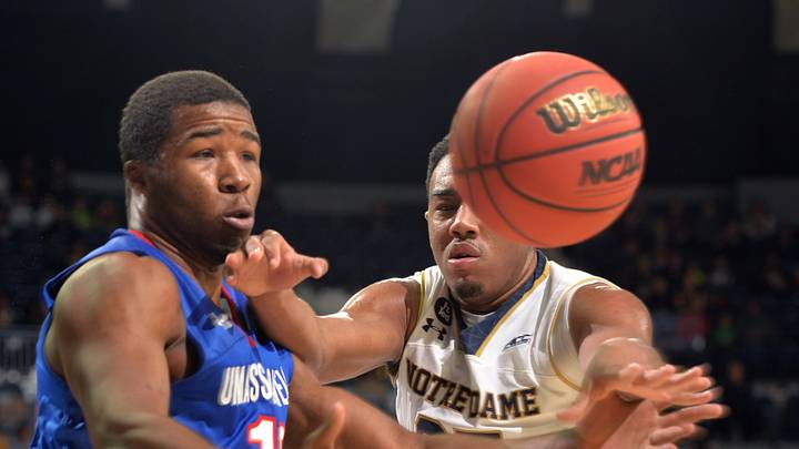 Auguste leads No. 18 Notre Dame past UMass Lowell 83-57