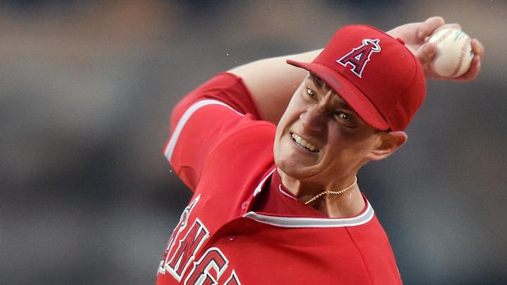 Richards tosses 2-hitter in Angels' 3-0 win over Boston