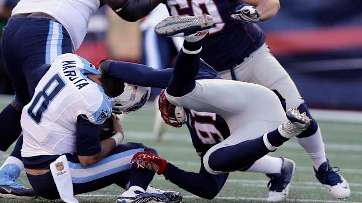 Titans QB Mariota to miss 1 game, be re-evaluated for finale Titans QB Mariota to miss 1 game, be re-evaluated for finale