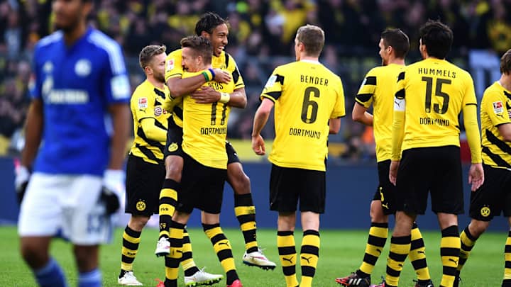 Bundesliga: Borussia Dortmund surges past Schalke in Ruhr derby