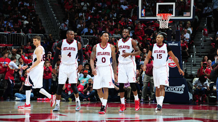 Atlanta Hawks' tunnel decorated with student-designed posters