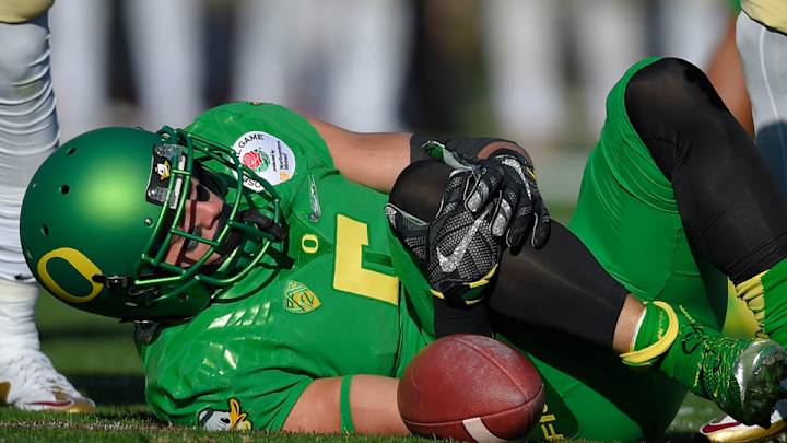 Report: Oregon WR Devon Allen (knee) to miss national championship game