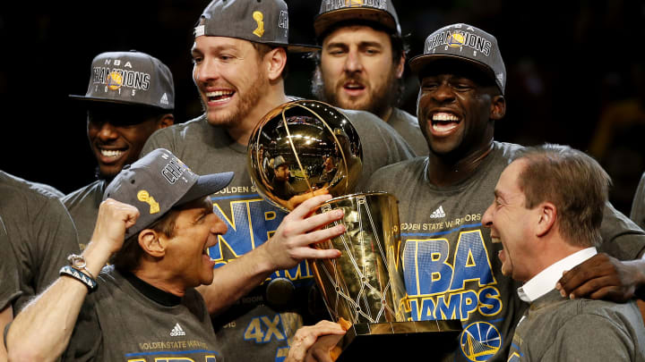 Warriors return to Bay Area as NBA champions