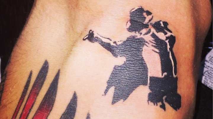 Real Madrid's Sergio Ramos gets a Michael Jackson tattoo