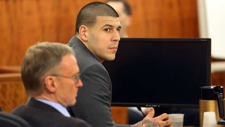 Aaron Hernandez pleads not guilty to witness intimidation