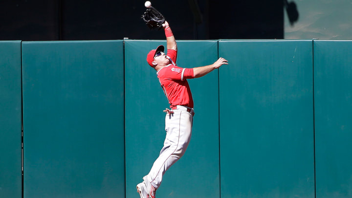 Watch: Mike Trout makes impressive catch to preserve win over A's