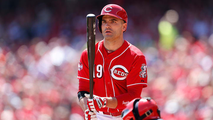 Reds 1B Joey Votto suspended one game for making contact with umpire