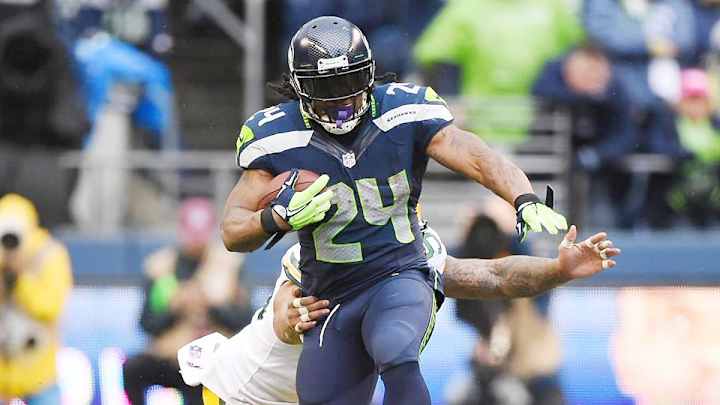 Marshawn Lynch's answer to all questions: 'You know why I'm here' Marshawn Lynch's answer to all questions: 'You know why I'm here'