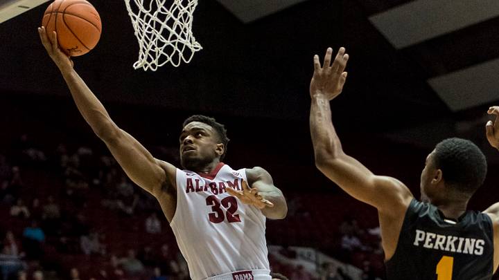 Alabama downs Winthrop 72-60 Alabama downs Winthrop 72-60