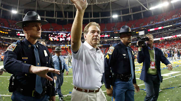 Playoff pairings: Clemson-Oklahoma and Alabama-Michigan St.