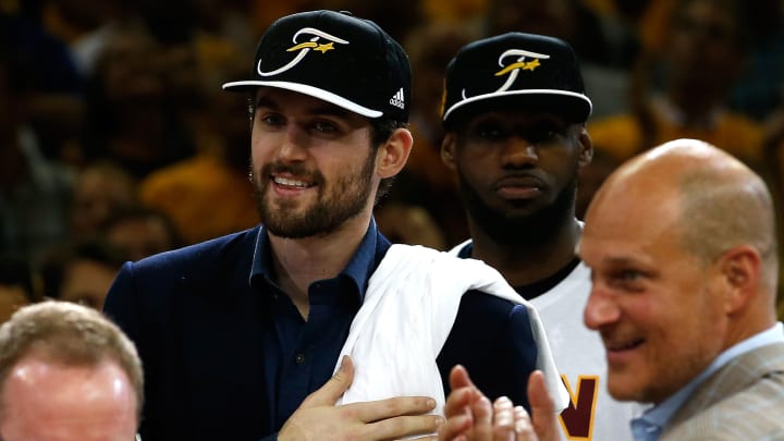 Love says deal with Cavaliers  'inked and official'