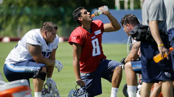 Titans' offensive line ready to push back after rough season Titans' offensive line ready to push back after rough season