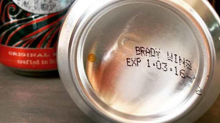 Boston cider makers celebrate Deflategate ruling with special cans