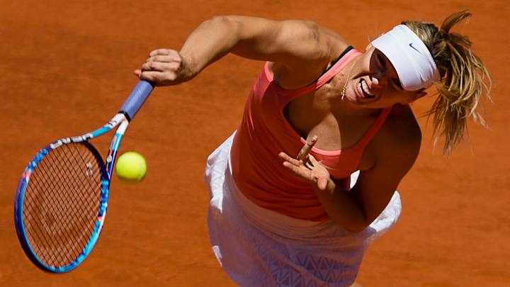 Sharapova beats Garcia, reaches quarterfinals of Madrid Open