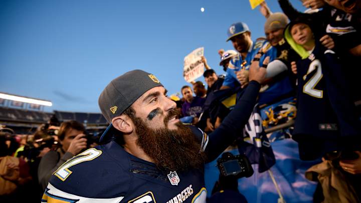 Report: Chargers fine Weddle for watching daughter’s halftime show