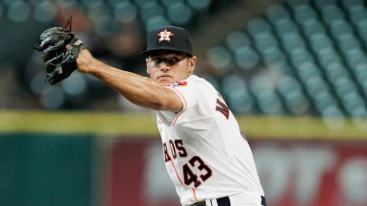 Astros P Lance McCullers makes MLB debut wearing Batman cleats Astros P Lance McCullers makes MLB debut wearing Batman cleats
