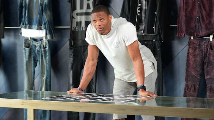 Russell Westbrook is very particular about his pregame PB&J Russell Westbrook is very particular about his pregame PB&J