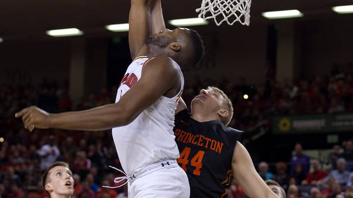 Layman scores 19 as No. 6 Maryland beats Princeton 82-61