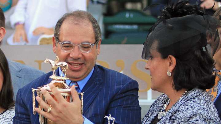 Triple Crown winner American Pharoah takes parade lap