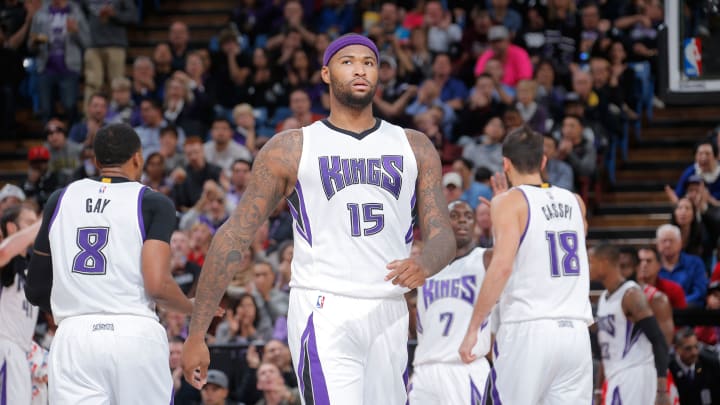 Watch: DeMarcus Cousins’s manager ejected for slapping Jason Terry