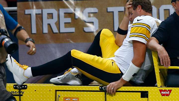 Roethlisberger frustrated but relieved after knee injury