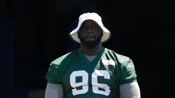 Jets' Wilkerson has hammy setback; Amaro out with shoulder Jets' Wilkerson has hammy setback; Amaro out with shoulder
