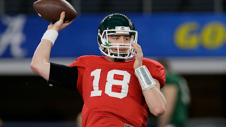 INSIDE THE PLAYOFF: Cook savors final games as Spartans QB