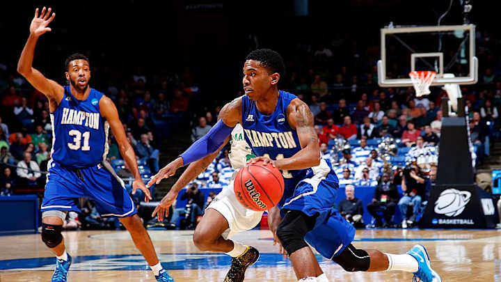 Hampton comes up with big win vs. Manhattan, but enormous test looms Hampton comes up with big win vs. Manhattan, but enormous test looms